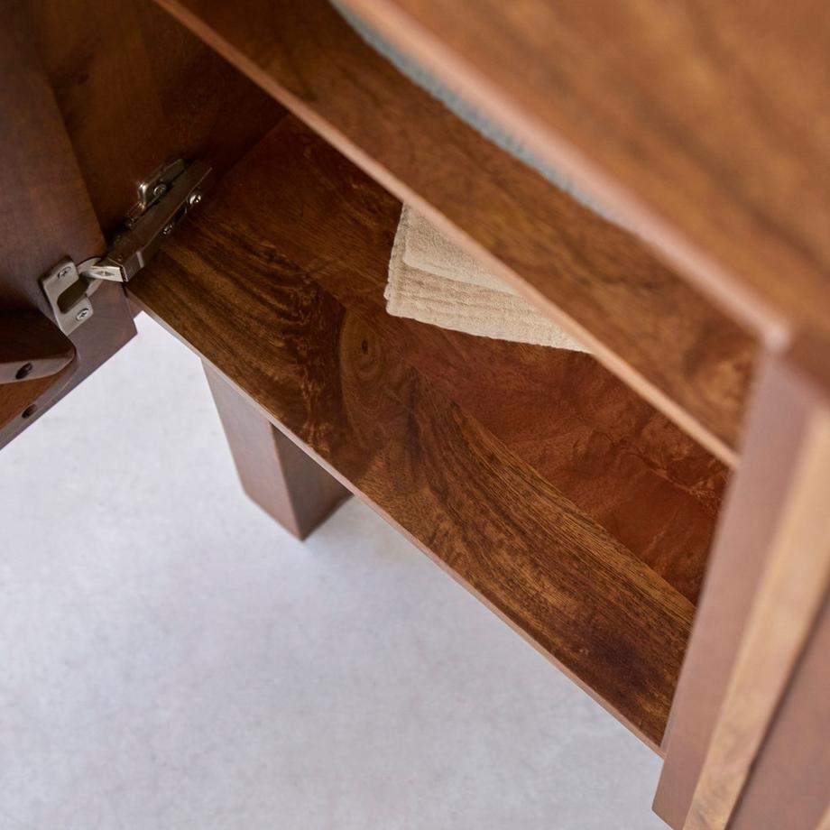 Tikamoon Badezimmermöbel aus Mangoholz 164 cm Milo  