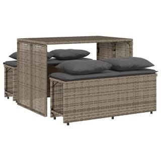 VidaXL Garten essgruppe poly-rattan  