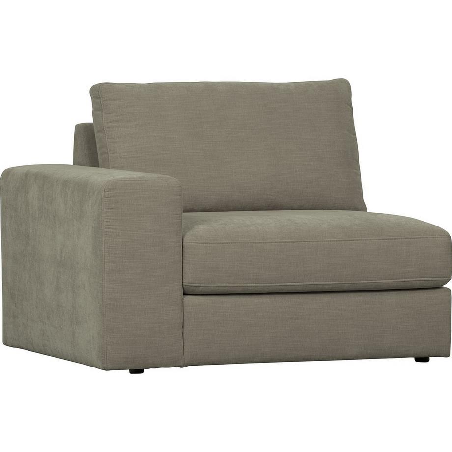 mutoni Divano Element Family 1 posto bracciolo sinistro grigio caldo 115  