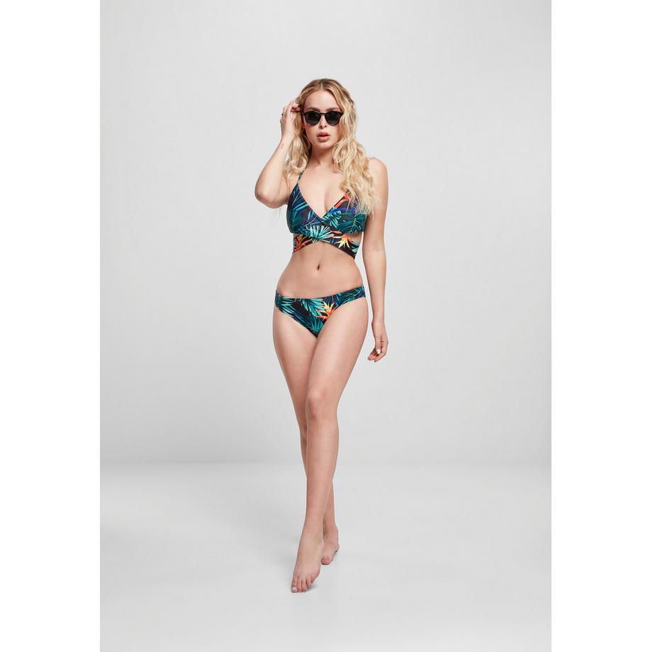URBAN CLASSICS Draped Pattern Bikini  