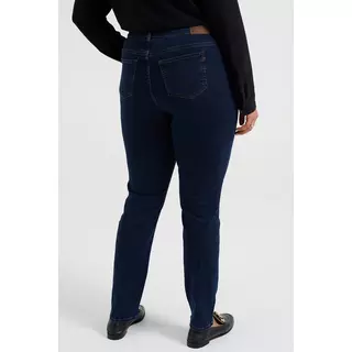 WE Fashion  Pantalon high rise skinny fit femme - Curve Bleu Foncé