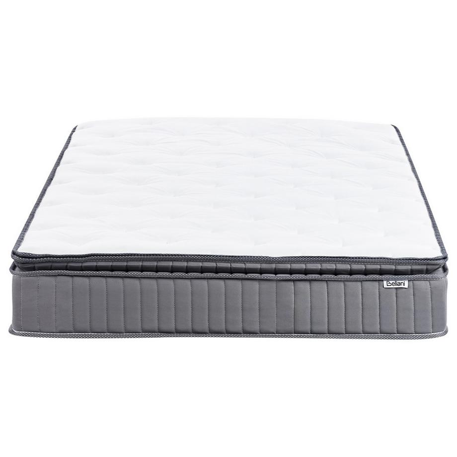 Beliani Matelas à ressorts ensachés en mousse à mémoire de forme avec gel en Ressorts ensachés  PLEASANT  