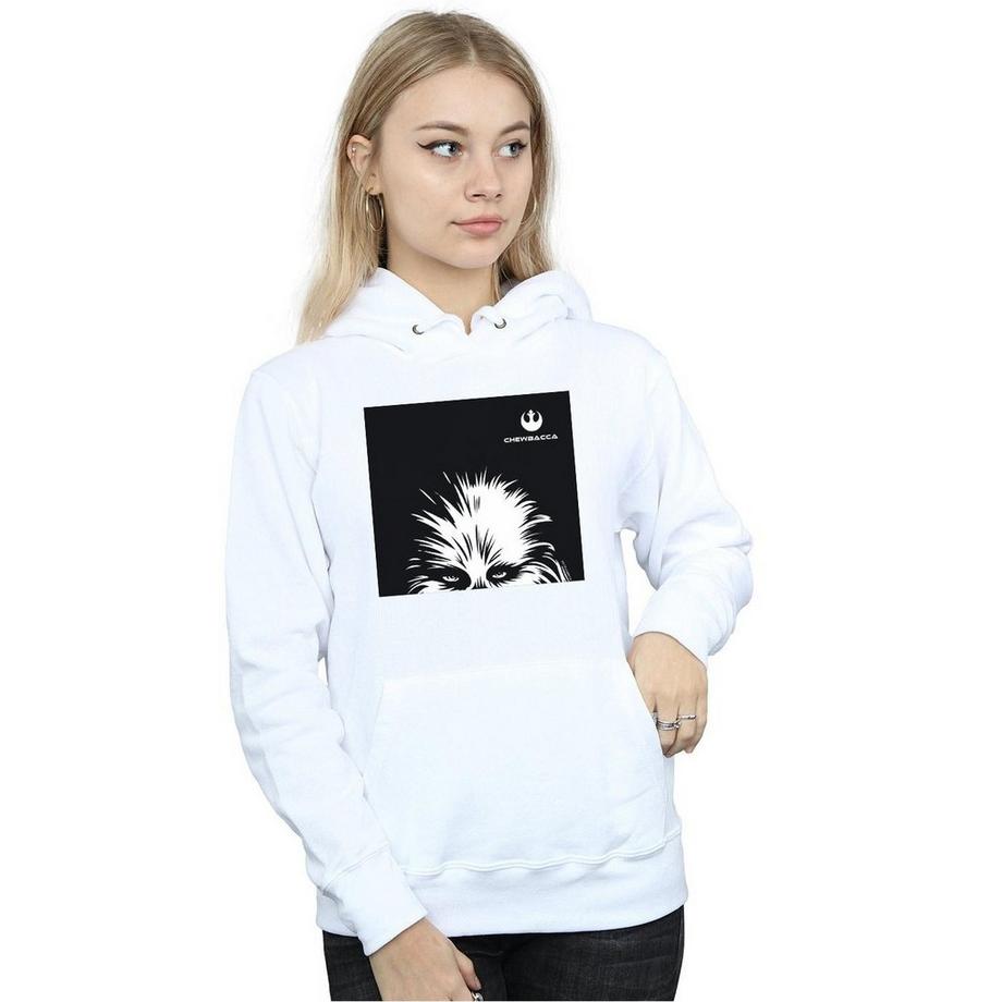 STAR WARS Star Wars Chewbacca Felpa con Cappuccio Stampata  
