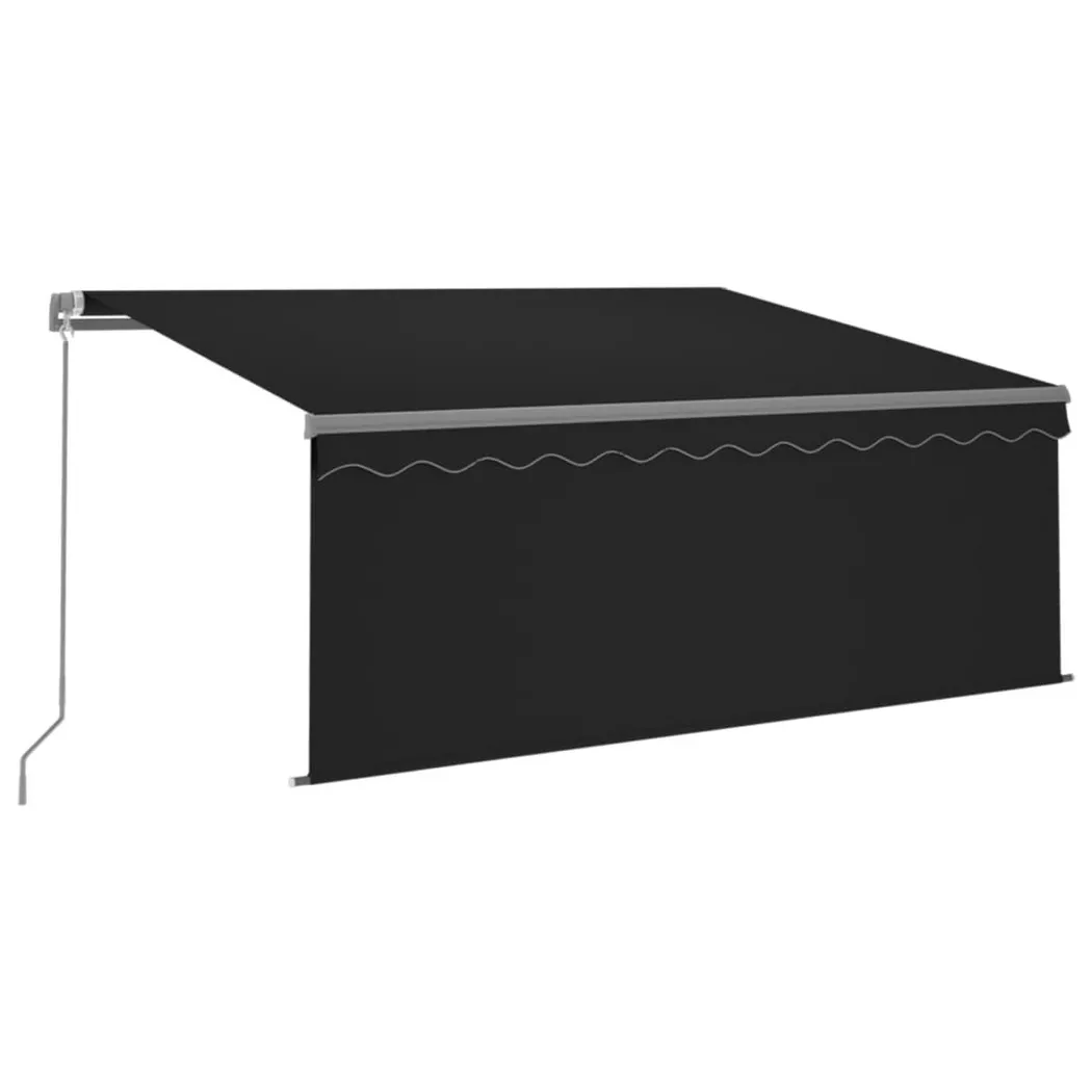 VidaXL - Markise aluminium, One Size, Grau