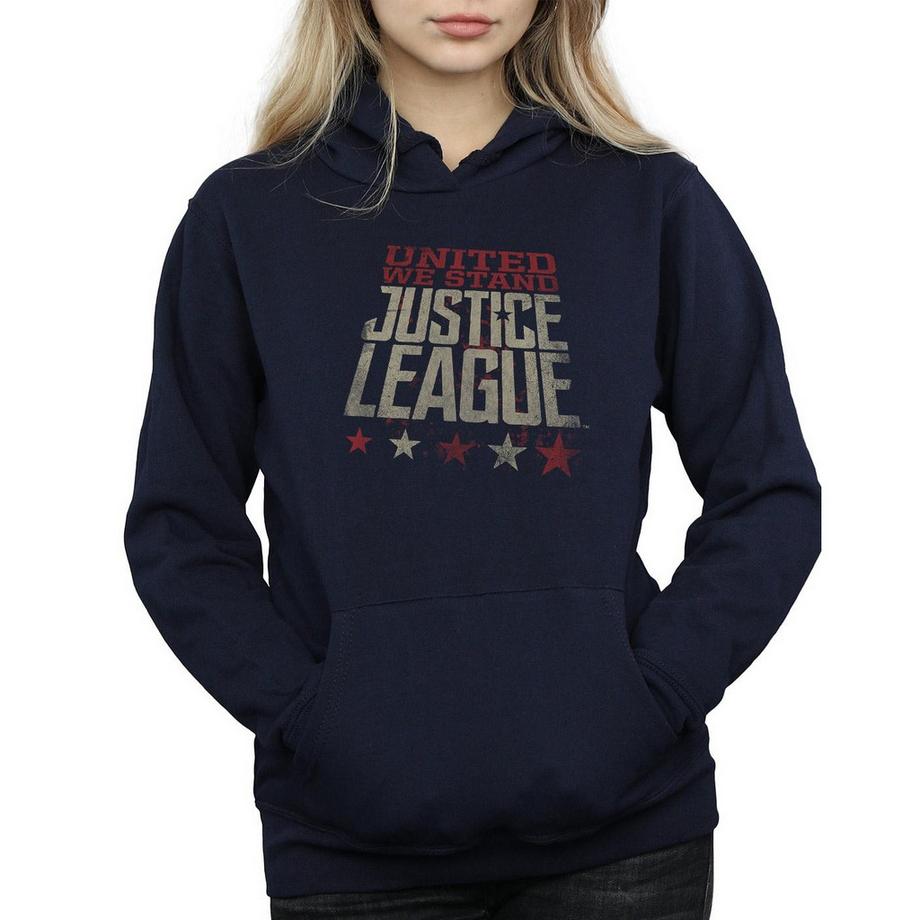 DC COMICS Justice League United We Stand Felpa con cappuccio  