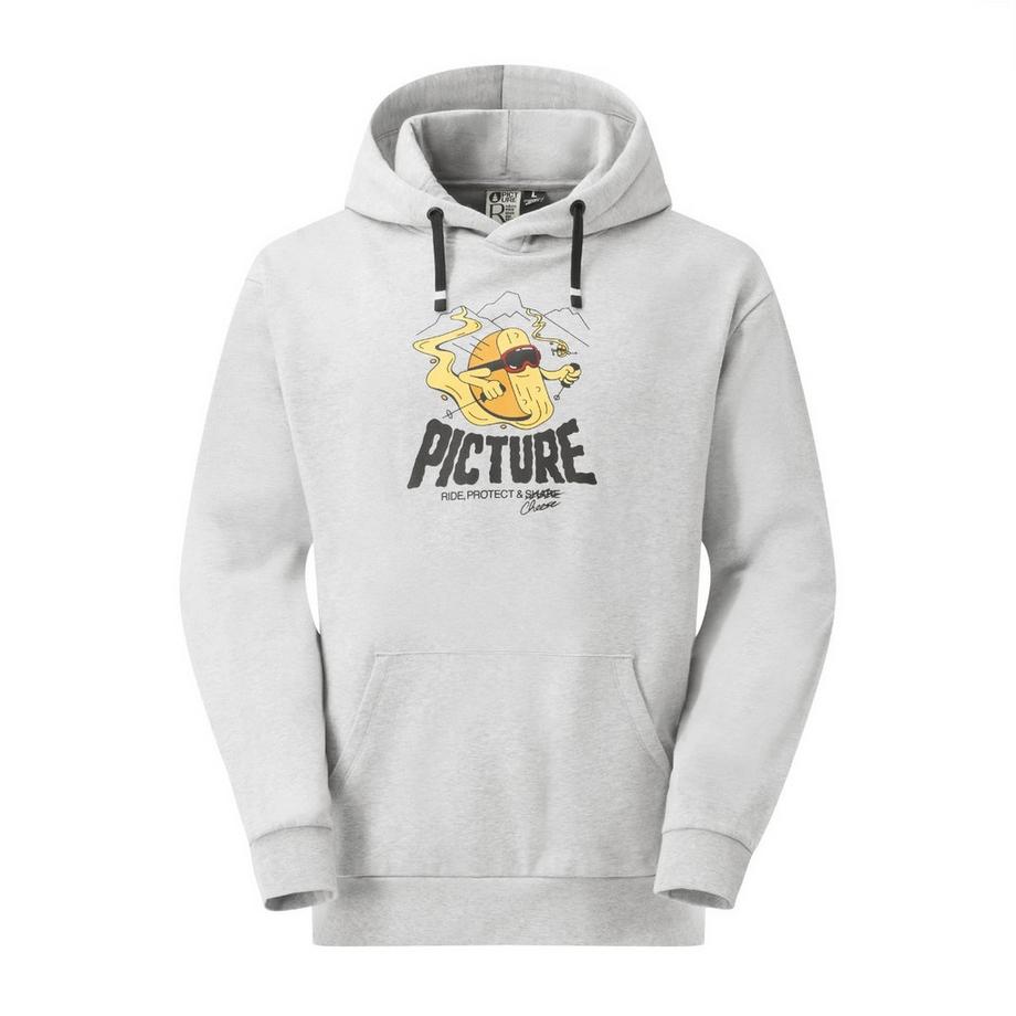 MSW0514 CHEASY HOODIE A Grey Melange