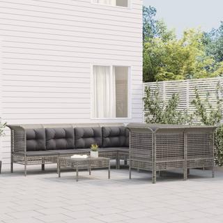 VidaXL Garten lounge set poly-rattan  