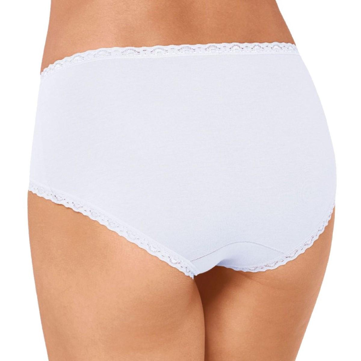 sloggi 24/7 Cotton Lace Slip Midi Confezione da 6  