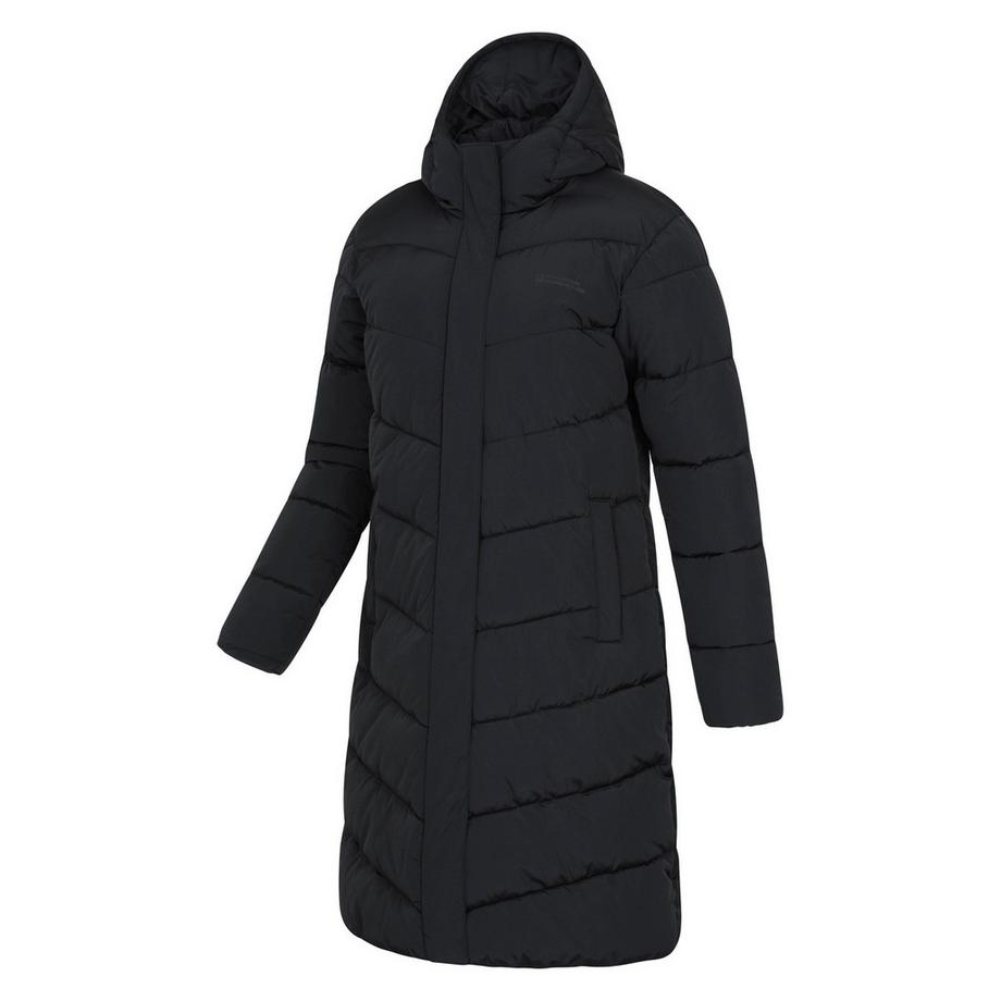 Mountain Warehouse Veste Longue Matelassée avec Capuche  