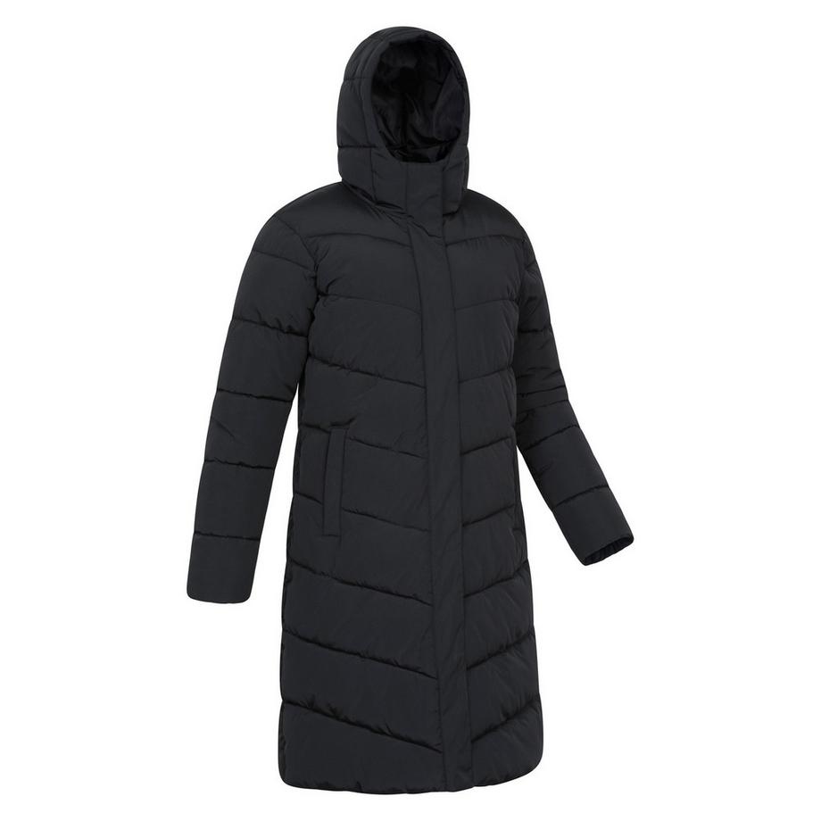 Mountain Warehouse Veste Longue Matelassée avec Capuche  