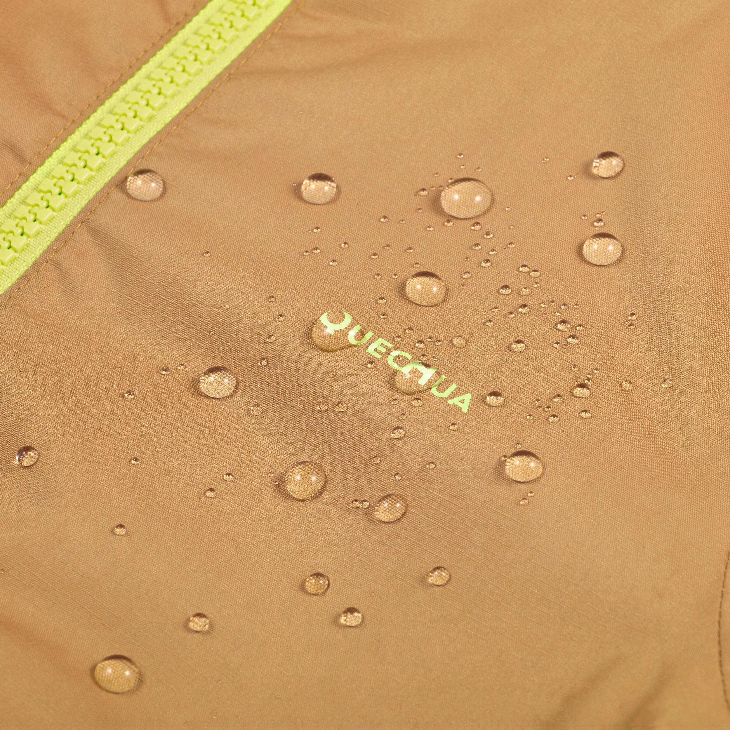 QUECHUA  Jacke Kinder wasserdicht zum Wandern 