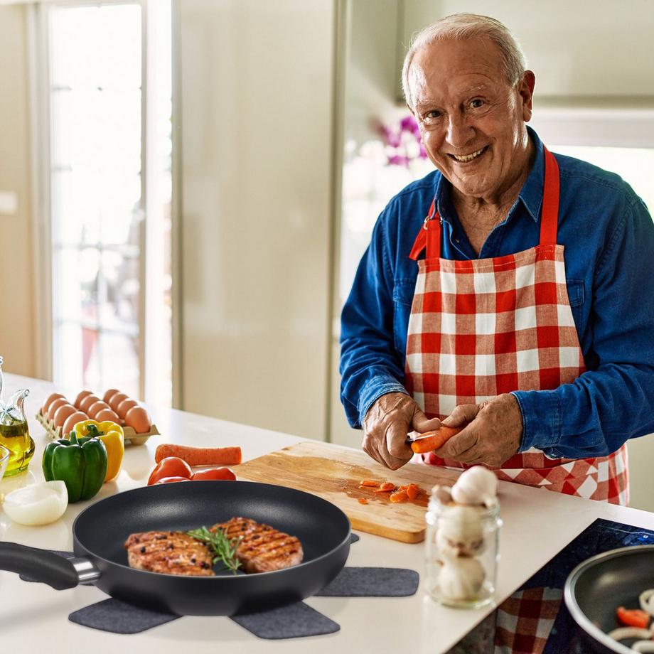 B2X  Copri padella in feltro, set da 6 