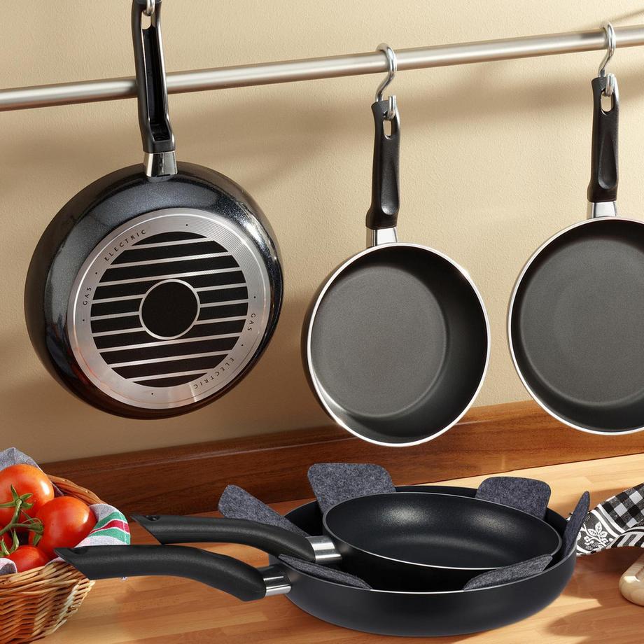 B2X  Copri padella in feltro, set da 6 