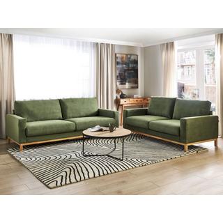 Beliani 2 Sitzer Sofa aus Cord Modern SIGGARD  