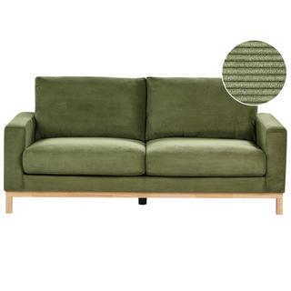 Beliani 2 Sitzer Sofa aus Cord Modern SIGGARD  