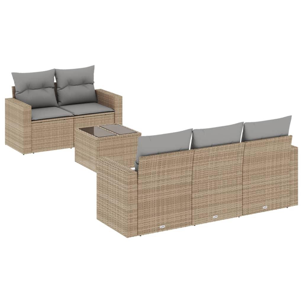 VidaXL Garten sofagarnitur poly-rattan  