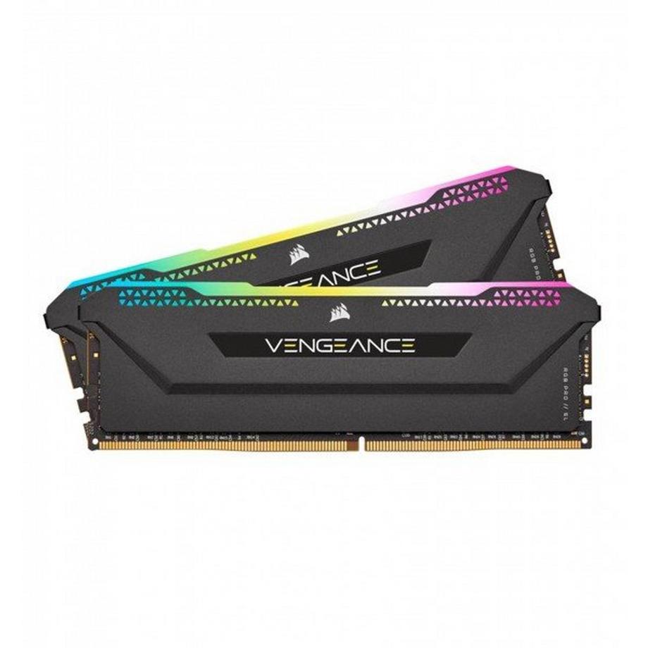 DDR4-RAM Vengeance RGB PRO SL Black 3200 MHz 2x 16 GB