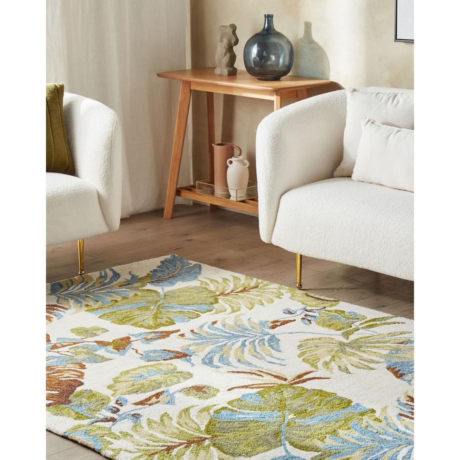 Beliani Tapis en Laine Traditionnel KINIK  