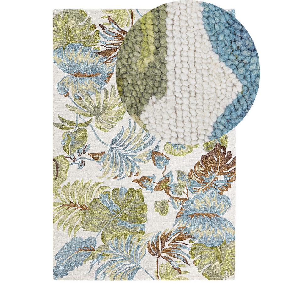 Beliani Tapis en Laine Traditionnel KINIK  