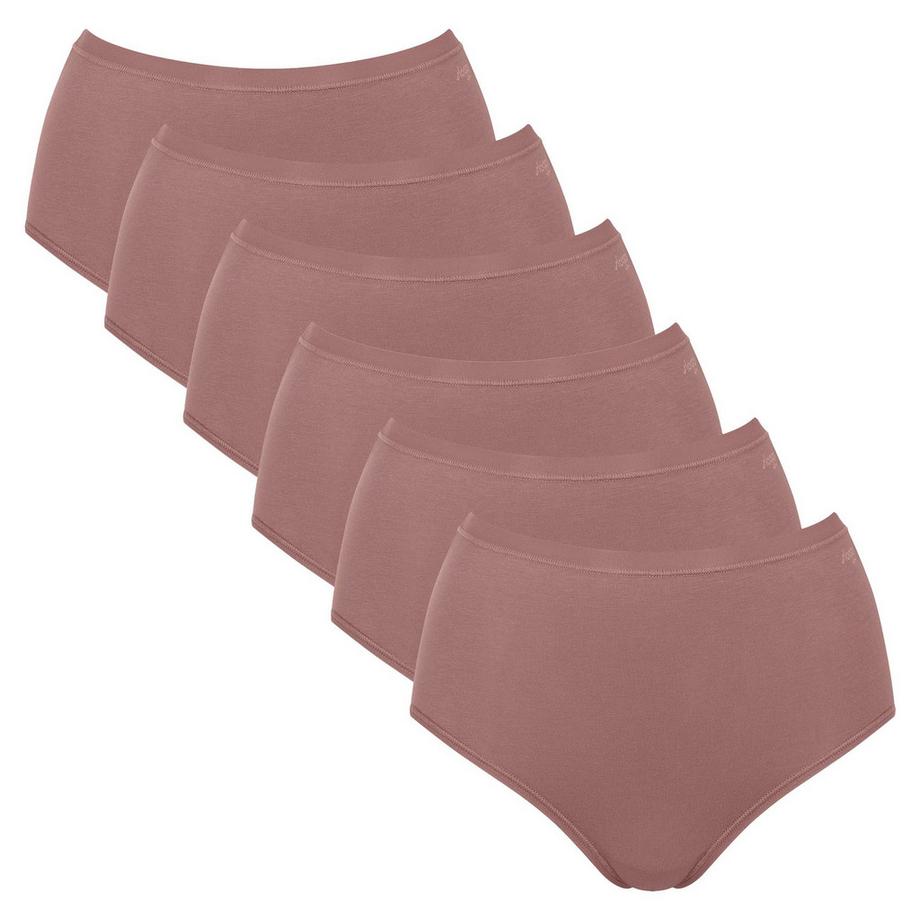 Slip  Pack de 6 Confortable à porter-GO Daily Cotton Highwaist 6P