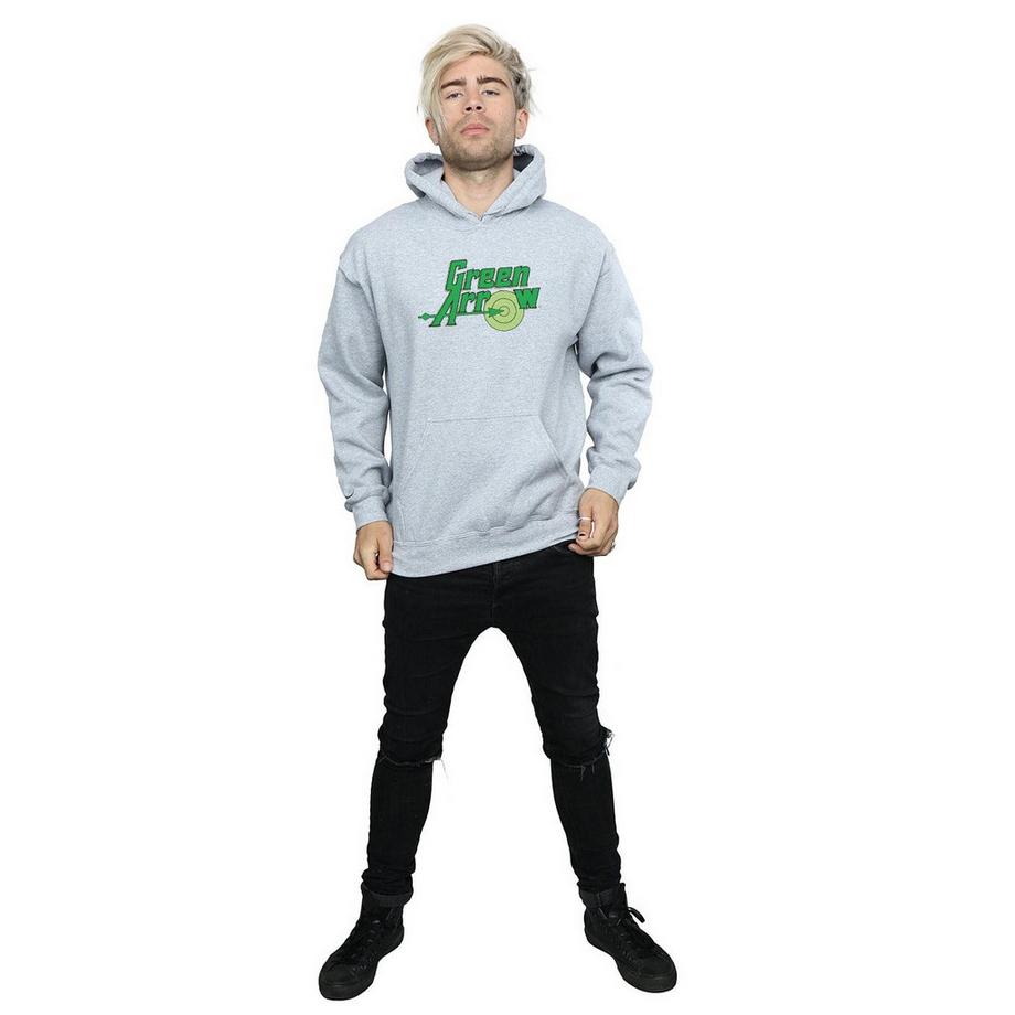 DC COMICS Green Arrow Logo Sweat à Capuche  