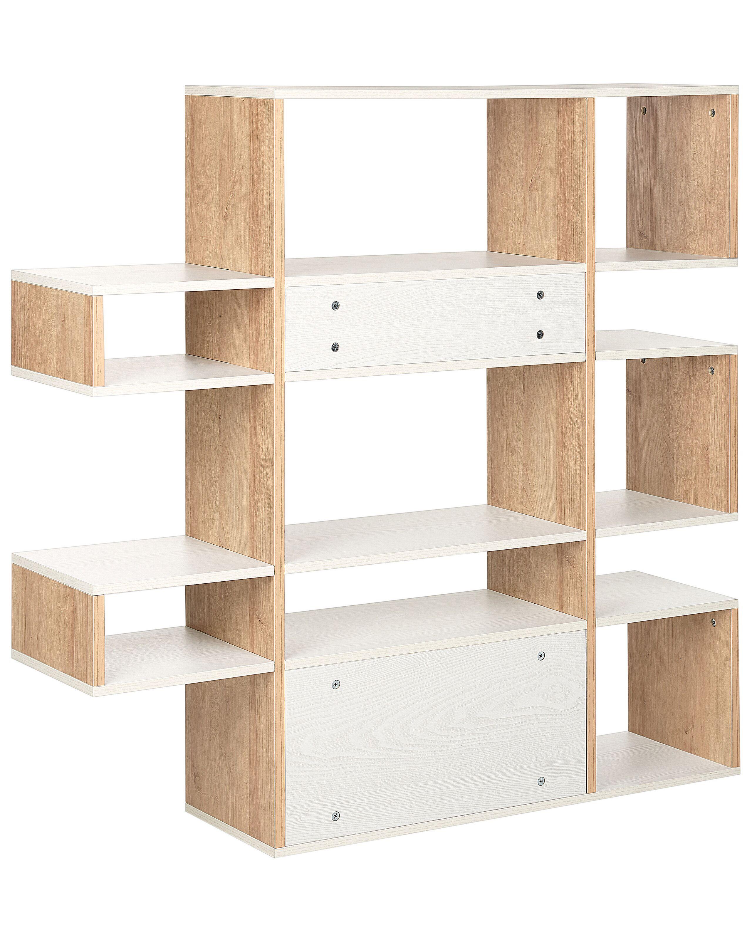 Beliani Bücherregal mit 5 Fächern aus MDF-Platte Modern AMARILO  