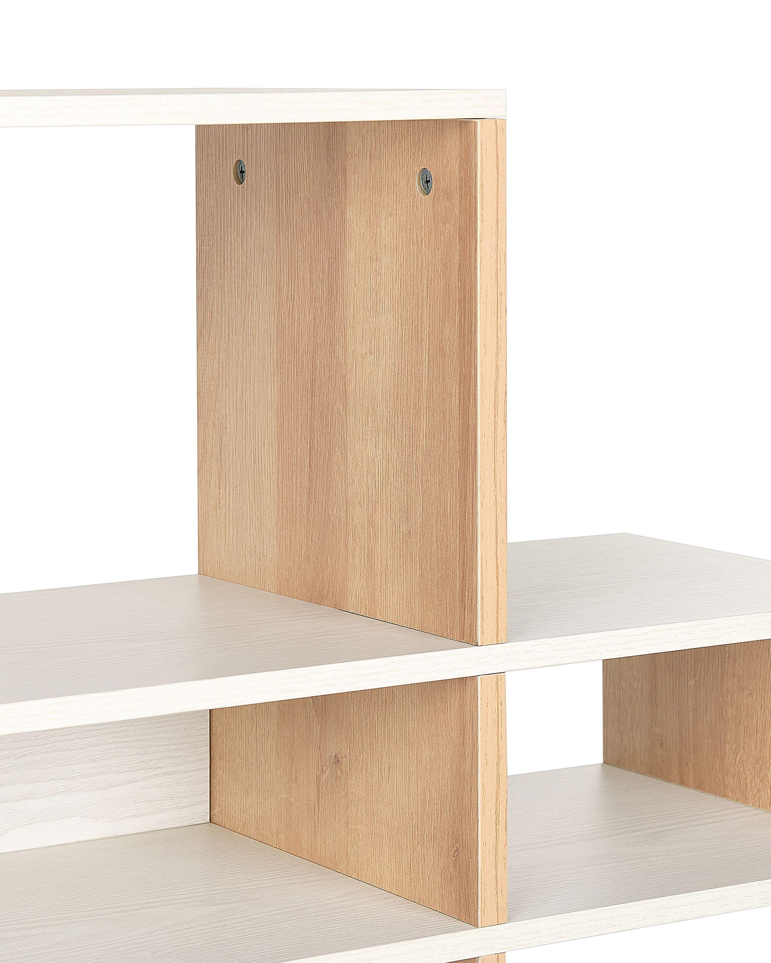 Beliani Bücherregal mit 5 Fächern aus MDF-Platte Modern AMARILO  