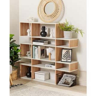 Beliani Bücherregal mit 5 Fächern aus MDF-Platte Modern AMARILO  