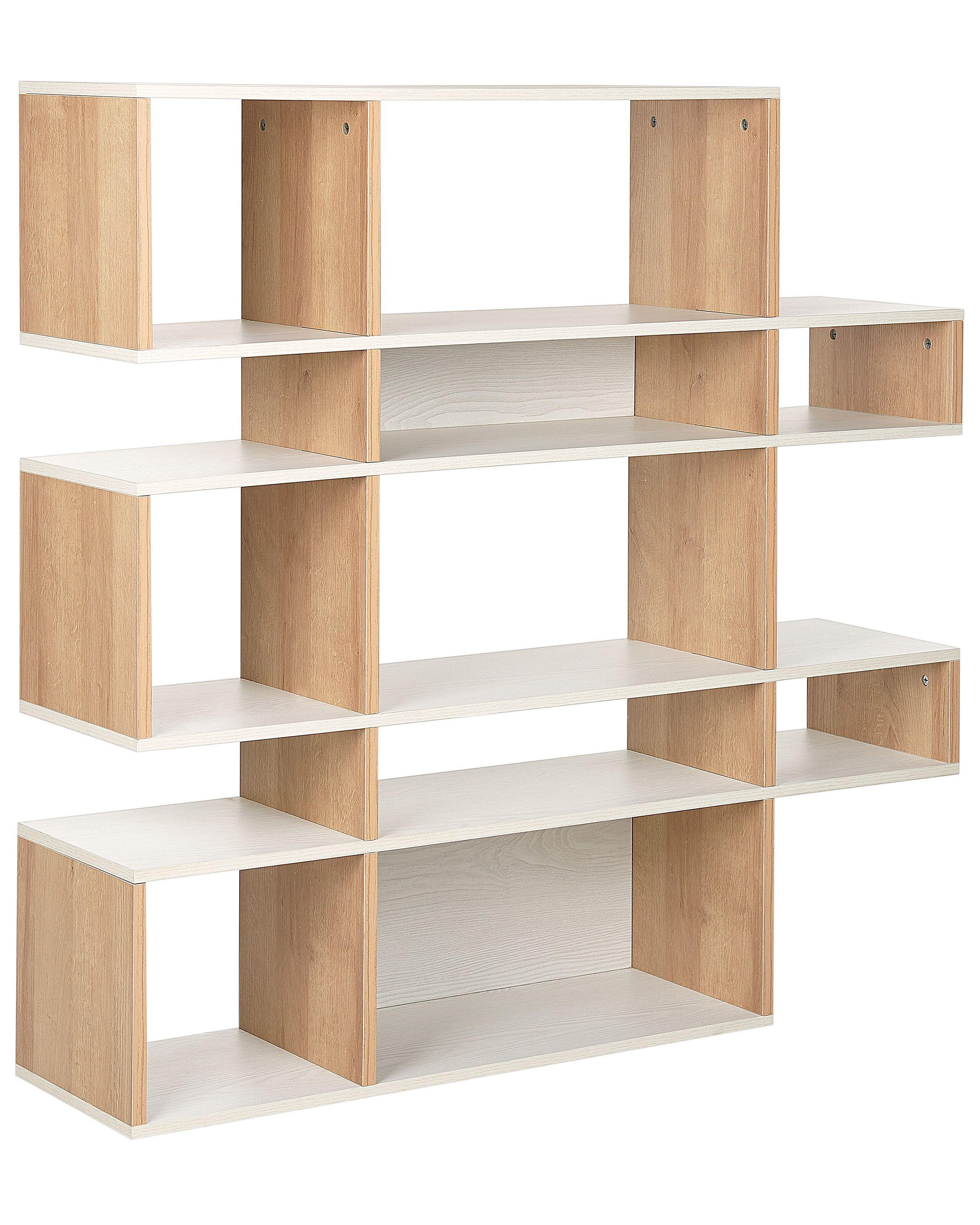 Beliani Bücherregal mit 5 Fächern aus MDF-Platte Modern AMARILO  