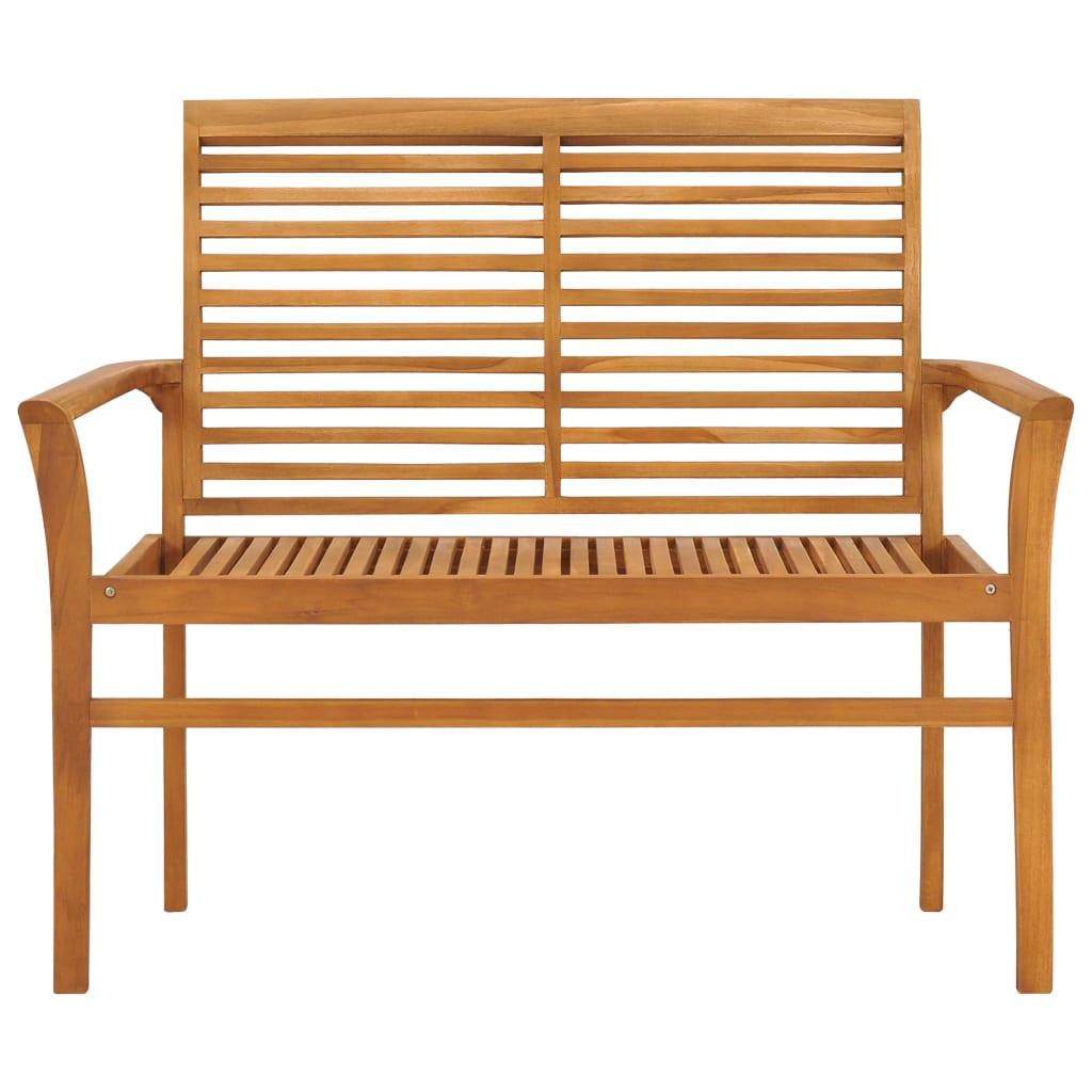 VidaXL panca Teak riciclato  