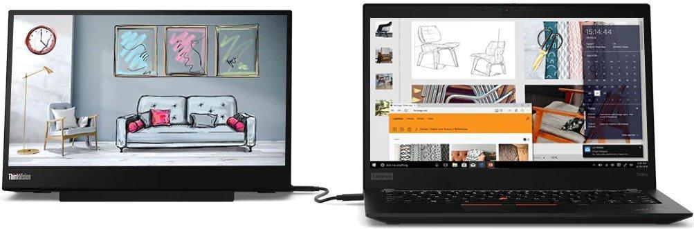 lenovo  ThinkVision M14 (14", Full HD) 