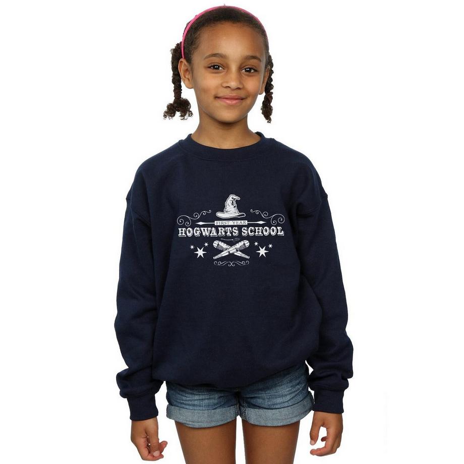 HARRY-POTTER  Hogwarts First Year Sweatshirt 