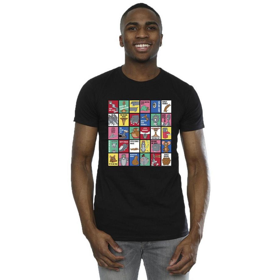 Warner Bros Maglietta Grid Squares  