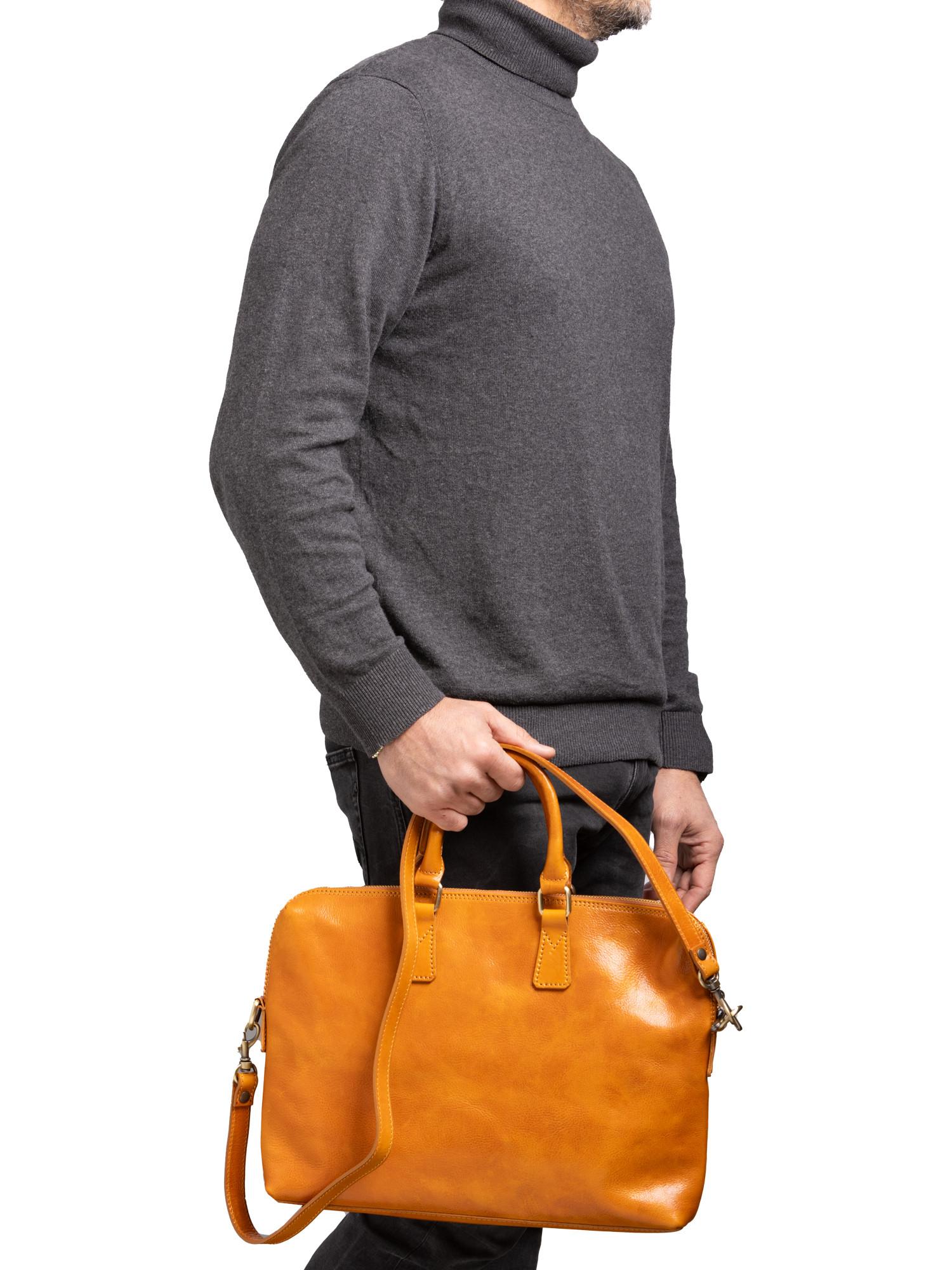 Gave Lux Leder Aktentasche  