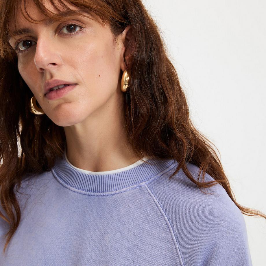 La Redoute Collections Rundhals Loose Fit Sweatshirt  