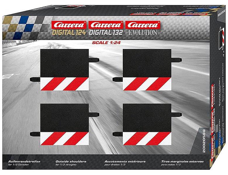 Carrera  Digital 124 Randstreifen für 1/3 Gerade 