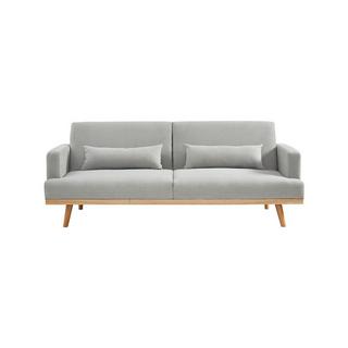 Vente-unique Schlafsofa Klappsofa 3Sitzer ESME Stoff  