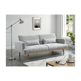 Vente-unique Schlafsofa Klappsofa 3Sitzer ESME Stoff  