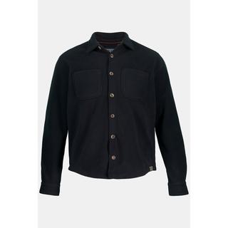 Sthuge  Hemd, Overshirt, Fleece, Langarm, Modern Fit, Kentkragen 