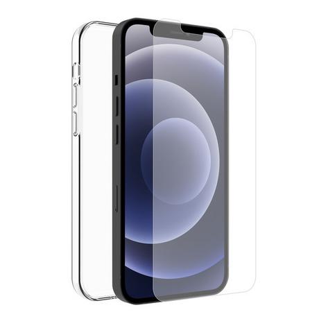 Muvit  Pack Coque + Verre Trempé pour iPhone 12/12 Pro 