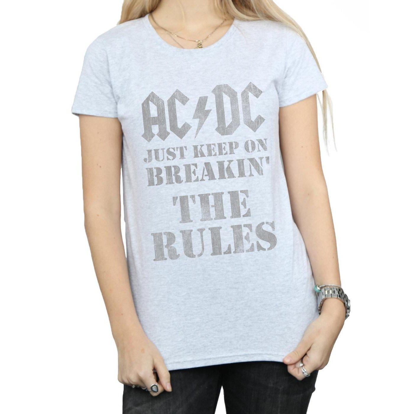 AC/DC  Tshirt JUST KEEP ON BREAKING THE RULES 