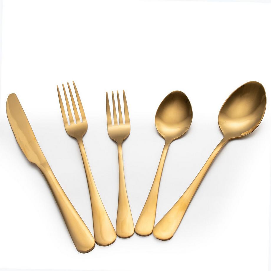 Essbesteck 20-teilig Gold