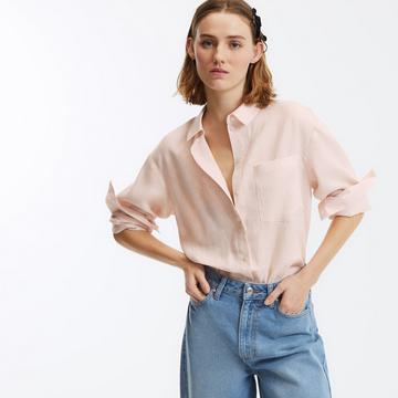 Chemise ample en lin