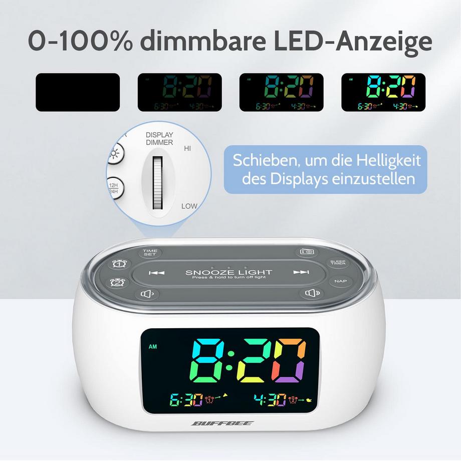Alopini  Digitaler Radiowecker 