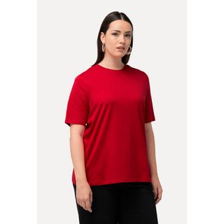 Ulla Popken  T-Shirt, Classic, Stehkragen, Halbarm 