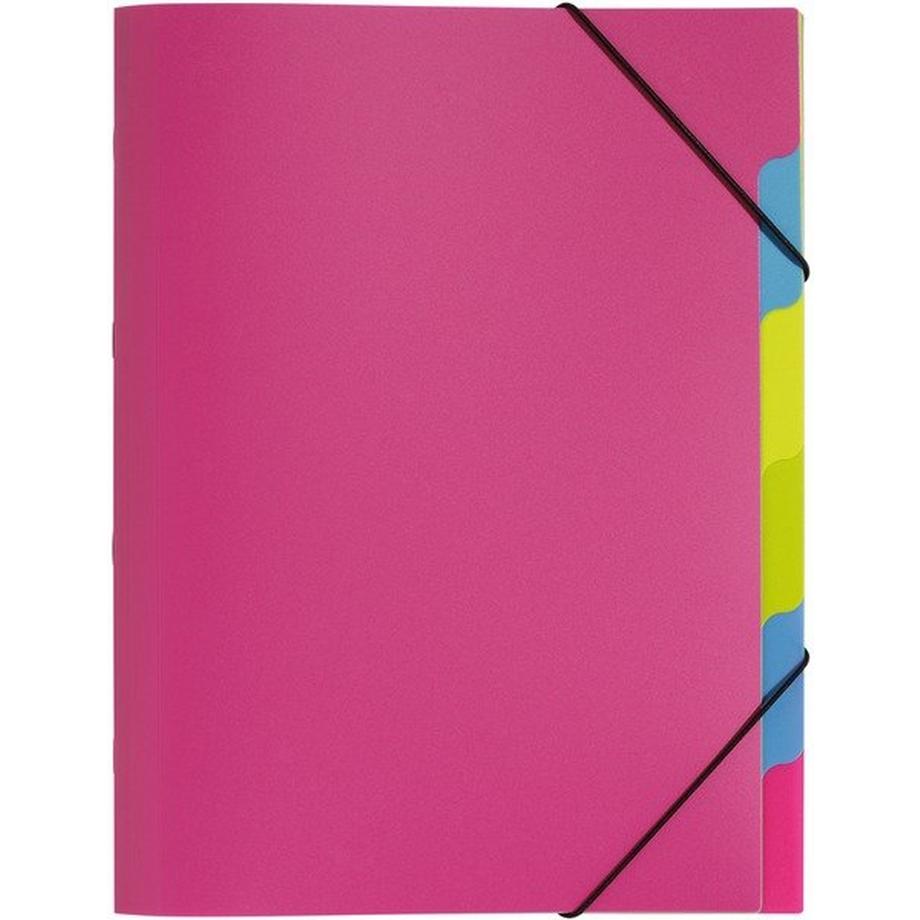 Pagna PAGNA Ordnungsmappe A4 41803-34 dunkel rosa 5-teilig  