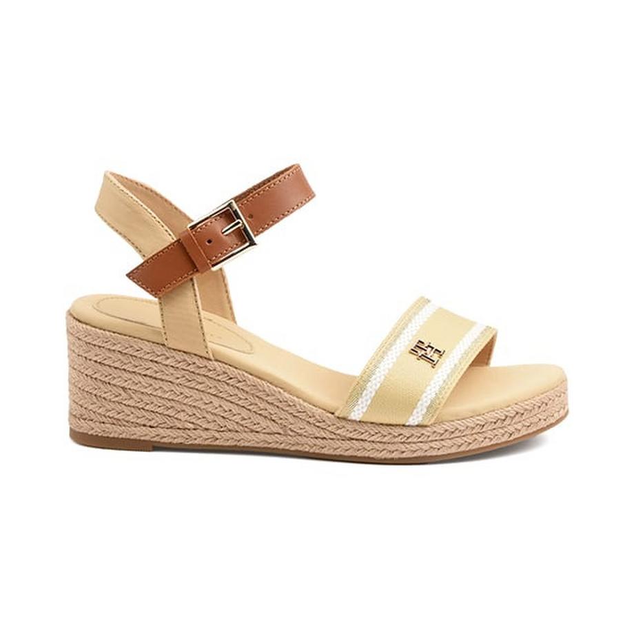 TOMMY HILFIGER WEBBING WEDGE SANDAL  