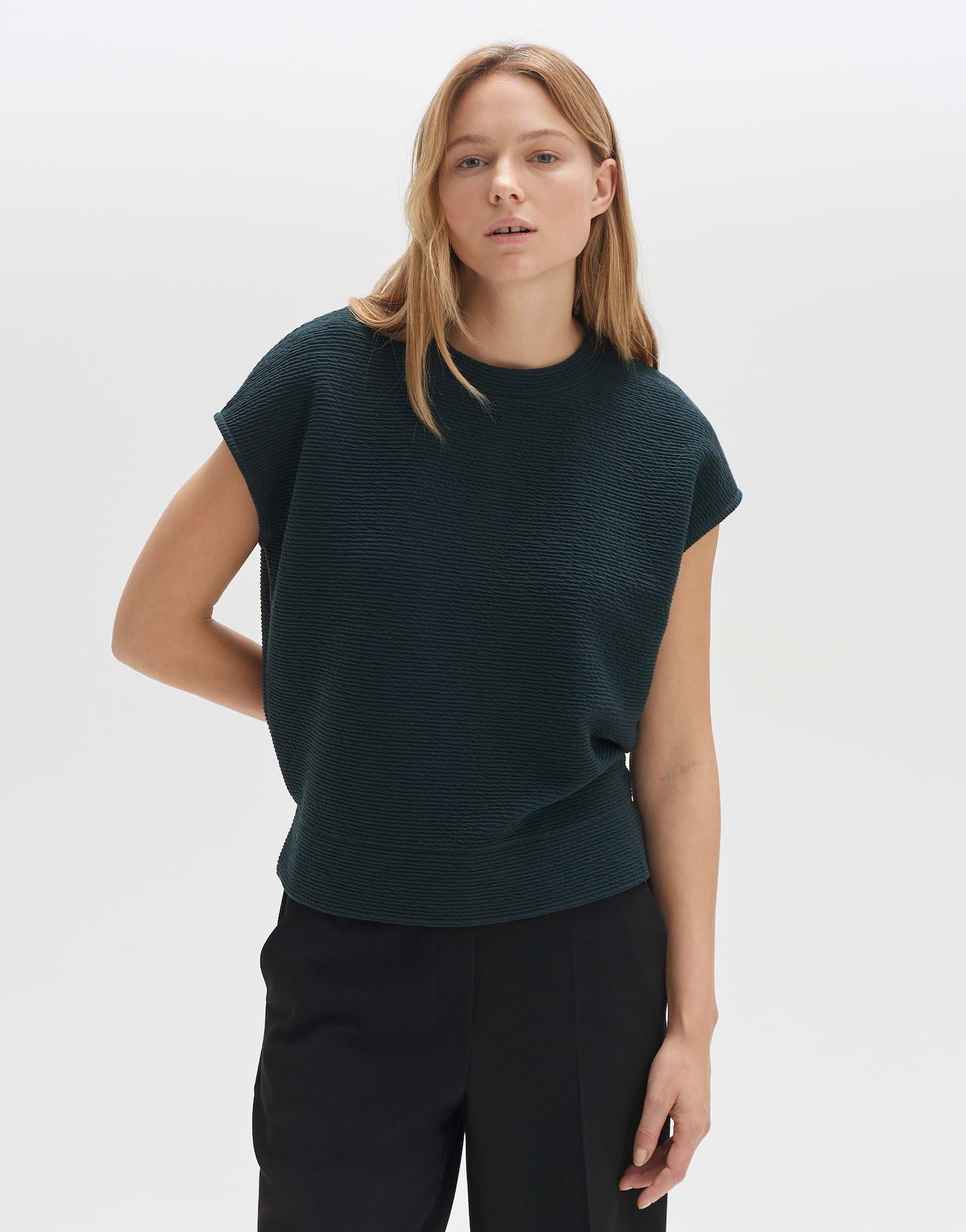 OPUS  Sweatshirt Gomke Boxy Silhouette 