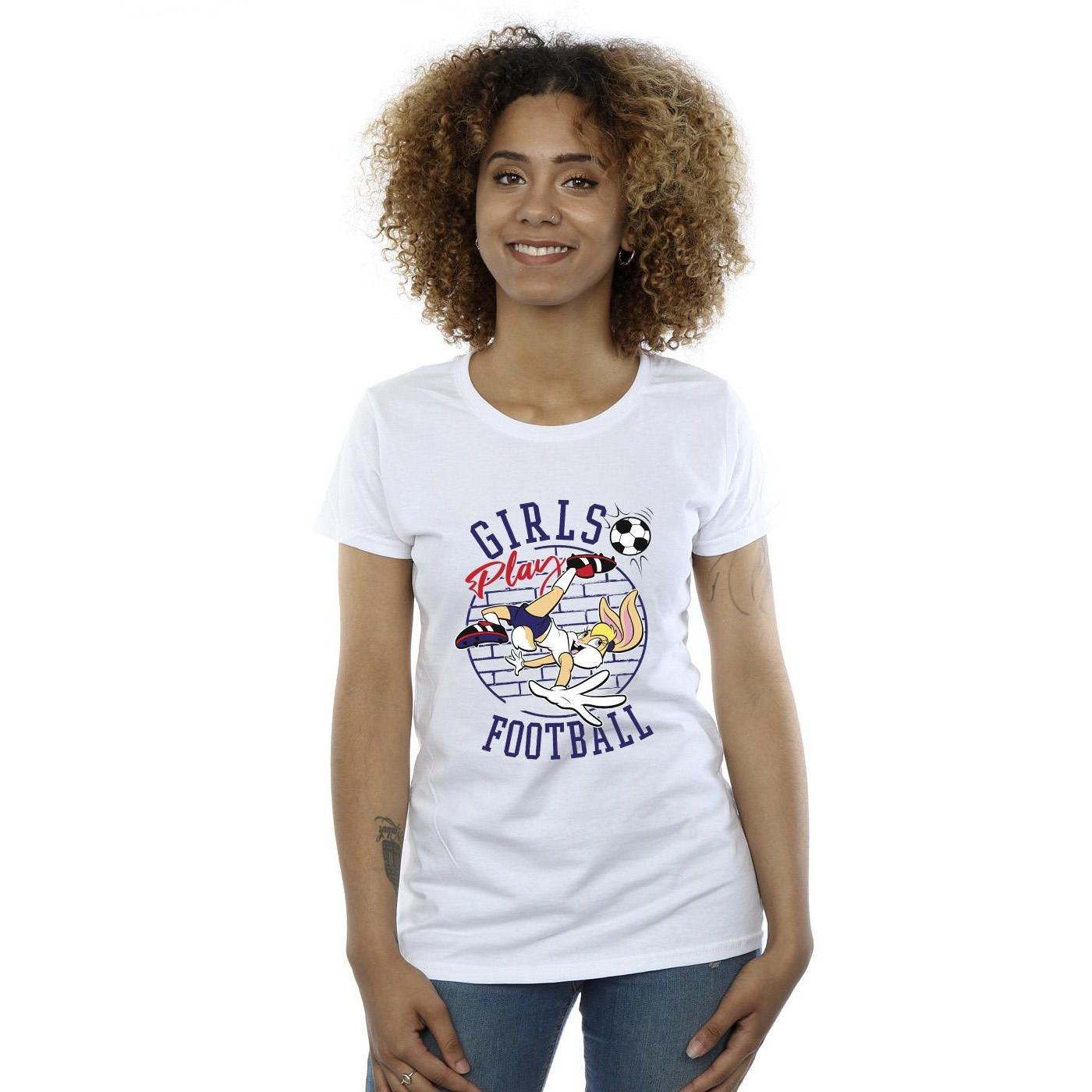 LOONEY TUNES  Tshirt GIRLS PLAY FOOTBALL 