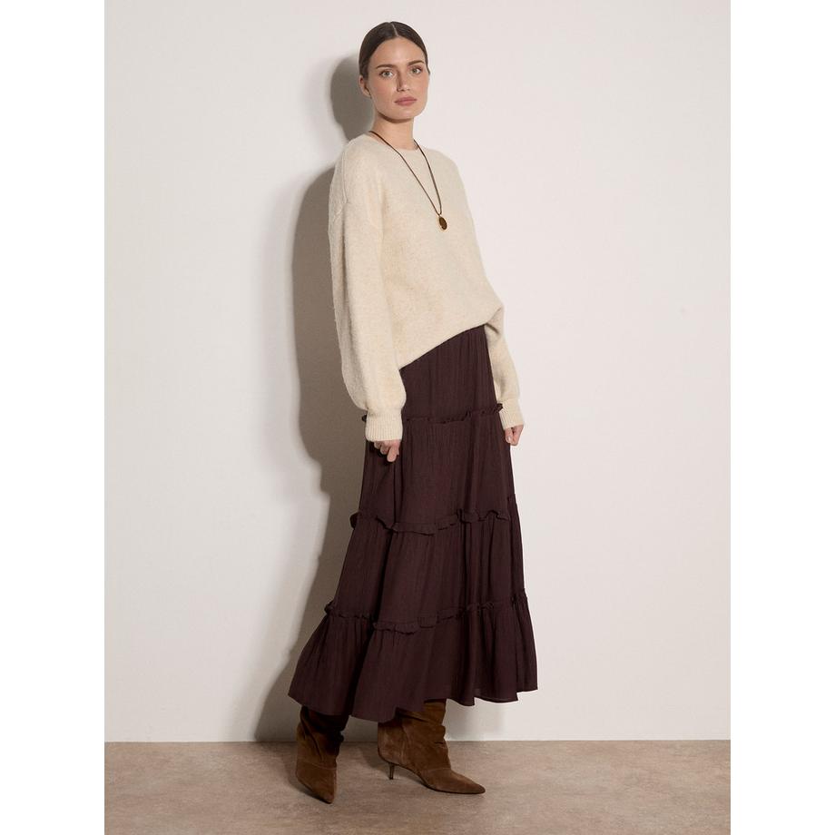 APRICOT Weicher Pullover mit Schleifen am Rücken  
